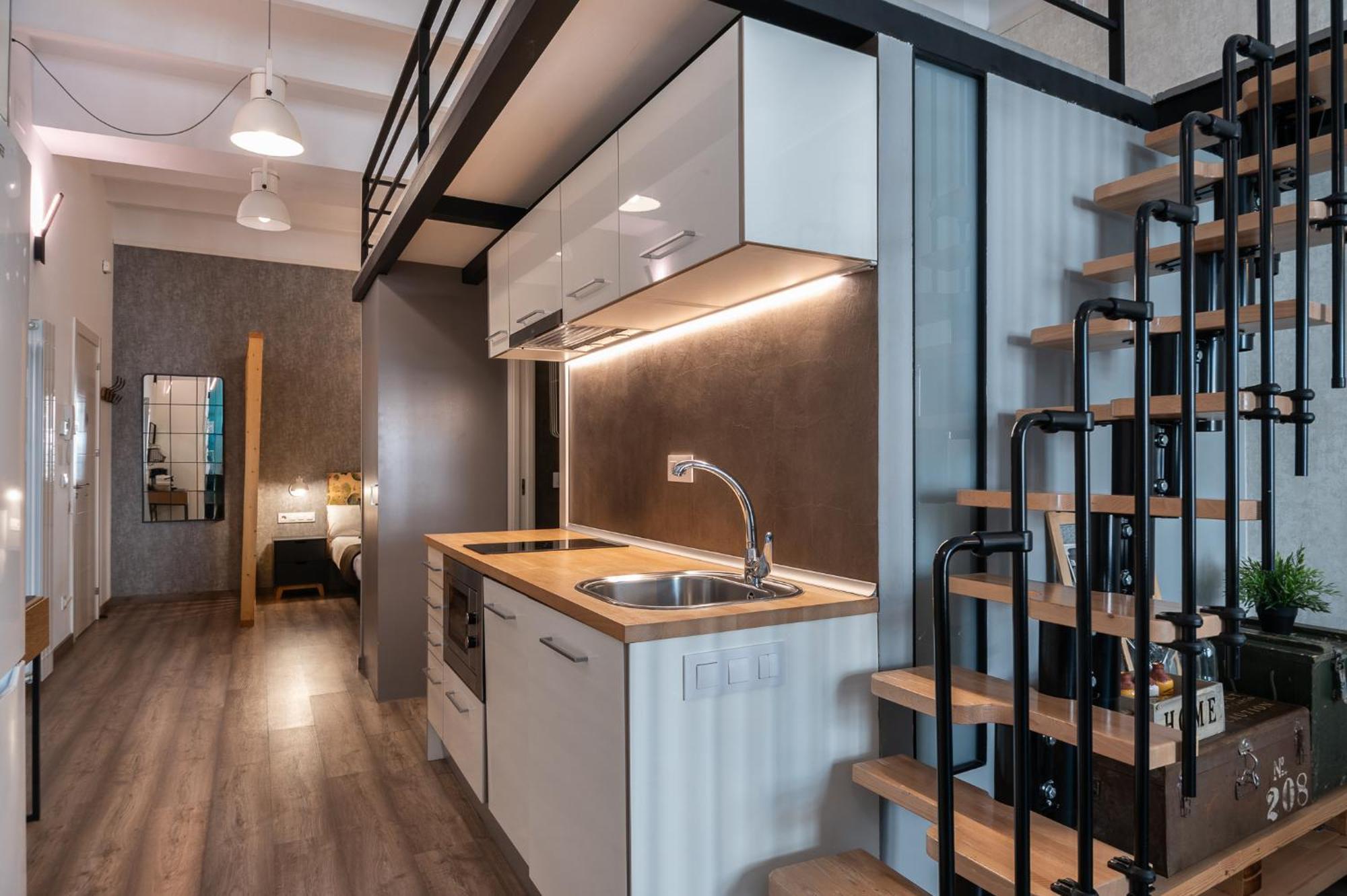 Beautiful Renovated Loft Minutes From The Beach Barcelona Buitenkant foto