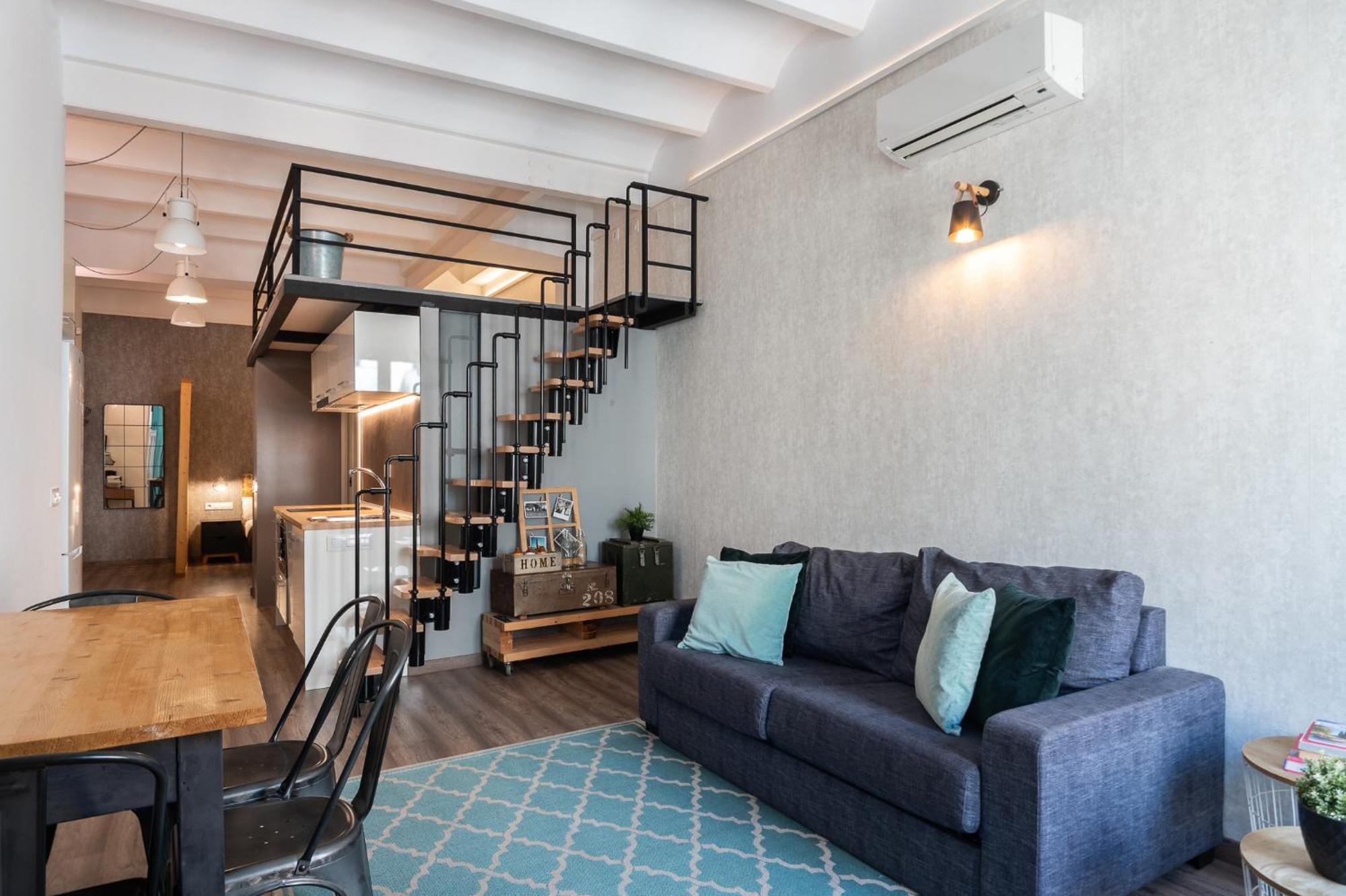 Beautiful Renovated Loft Minutes From The Beach Barcelona Buitenkant foto